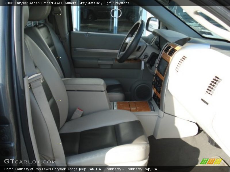 Mineral Gray Metallic / Light Graystone 2008 Chrysler Aspen Limited 4WD