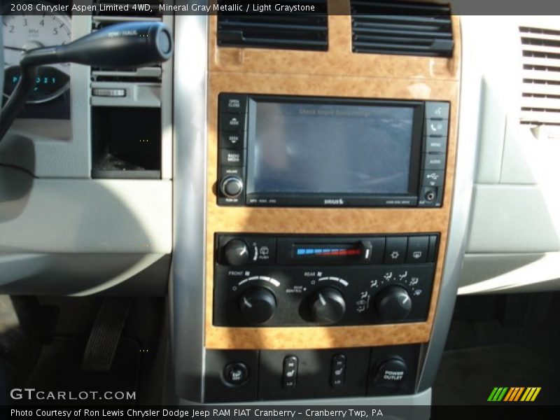 Mineral Gray Metallic / Light Graystone 2008 Chrysler Aspen Limited 4WD