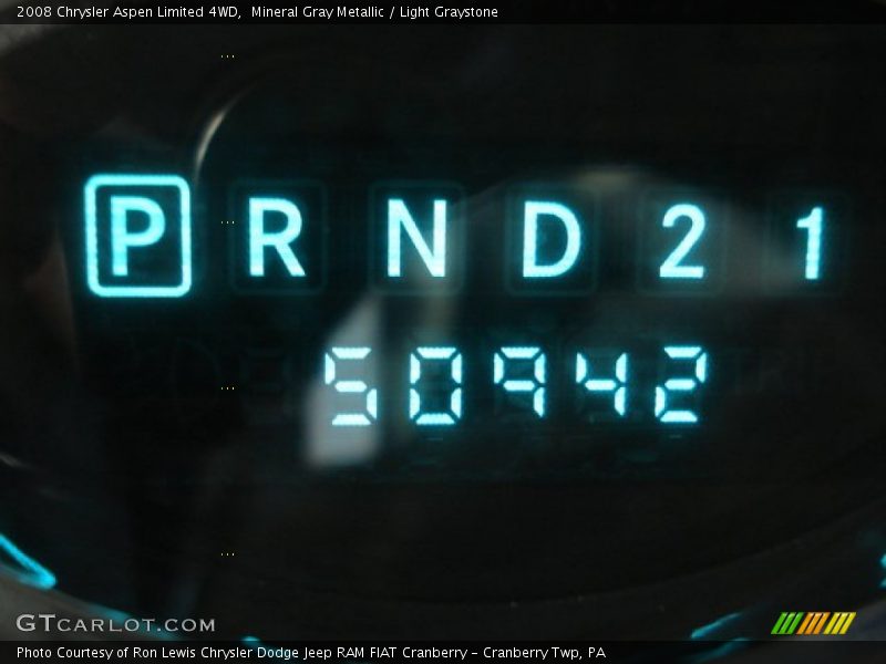Mineral Gray Metallic / Light Graystone 2008 Chrysler Aspen Limited 4WD