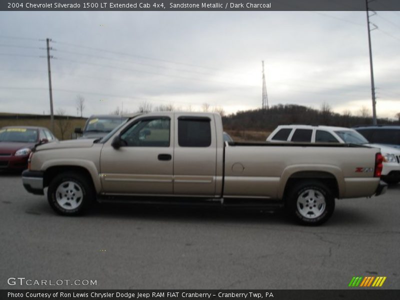 Sandstone Metallic / Dark Charcoal 2004 Chevrolet Silverado 1500 LT Extended Cab 4x4