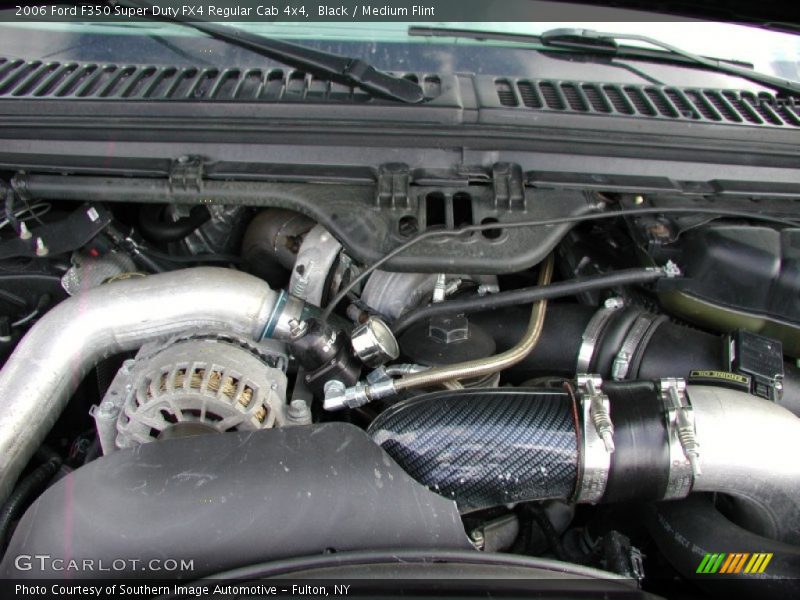 Black / Medium Flint 2006 Ford F350 Super Duty FX4 Regular Cab 4x4