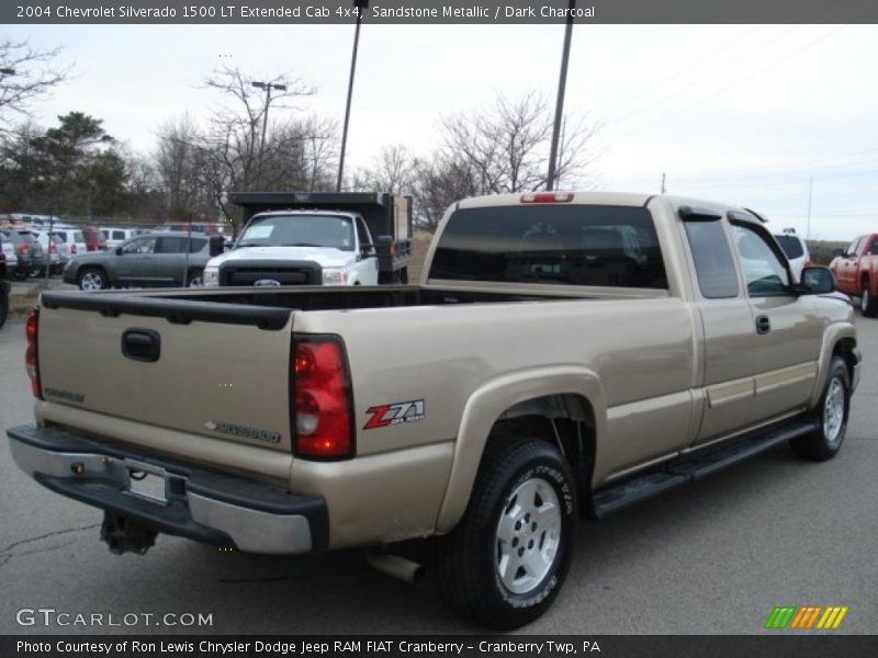 Sandstone Metallic / Dark Charcoal 2004 Chevrolet Silverado 1500 LT Extended Cab 4x4