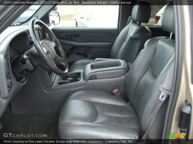 Sandstone Metallic / Dark Charcoal 2004 Chevrolet Silverado 1500 LT Extended Cab 4x4