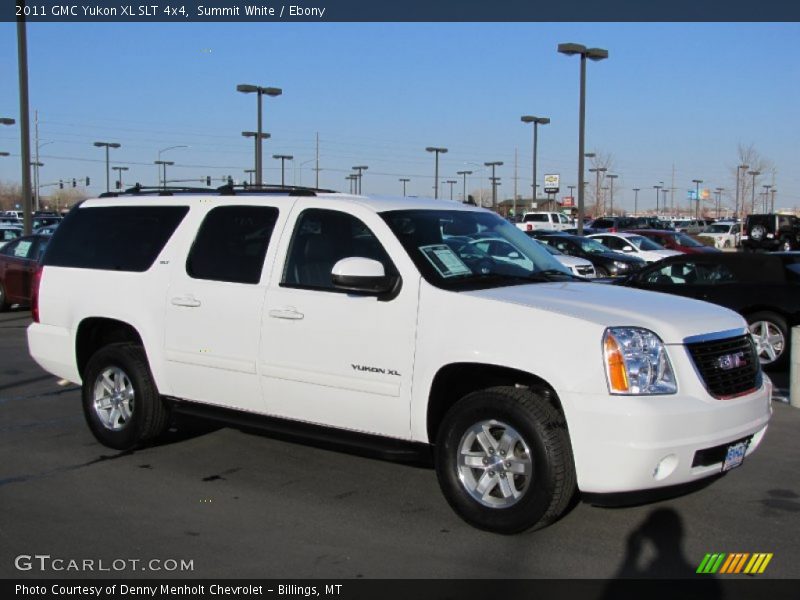 Summit White / Ebony 2011 GMC Yukon XL SLT 4x4