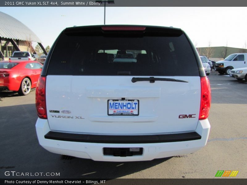 Summit White / Ebony 2011 GMC Yukon XL SLT 4x4