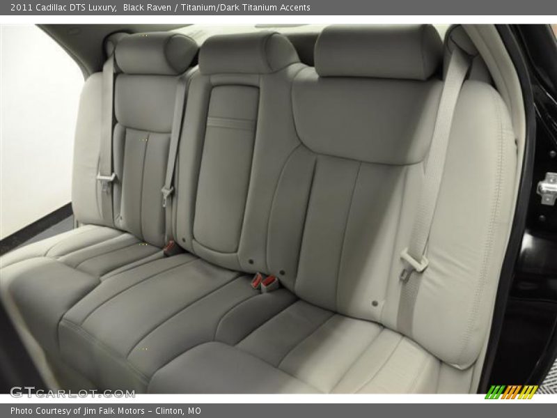 Black Raven / Titanium/Dark Titanium Accents 2011 Cadillac DTS Luxury