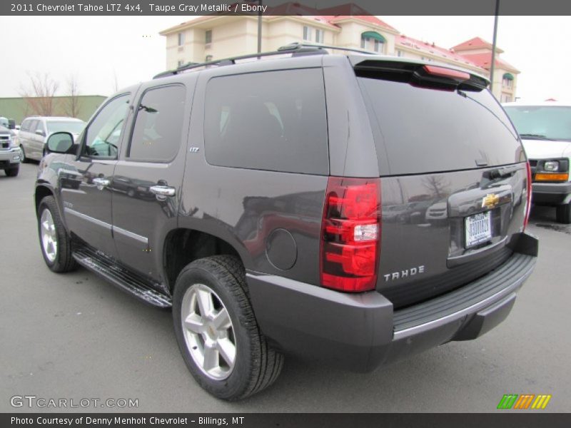 Taupe Gray Metallic / Ebony 2011 Chevrolet Tahoe LTZ 4x4