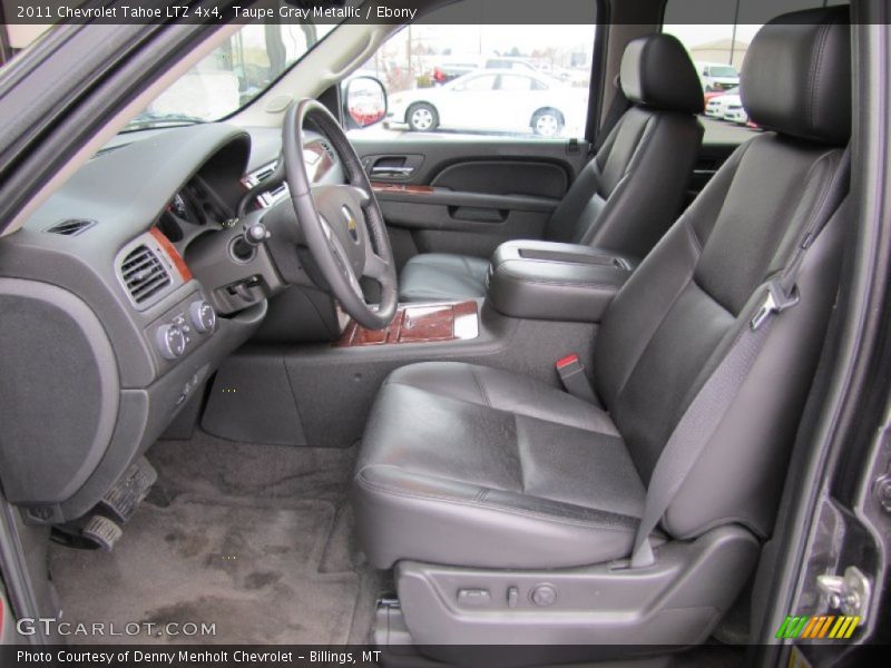 Taupe Gray Metallic / Ebony 2011 Chevrolet Tahoe LTZ 4x4