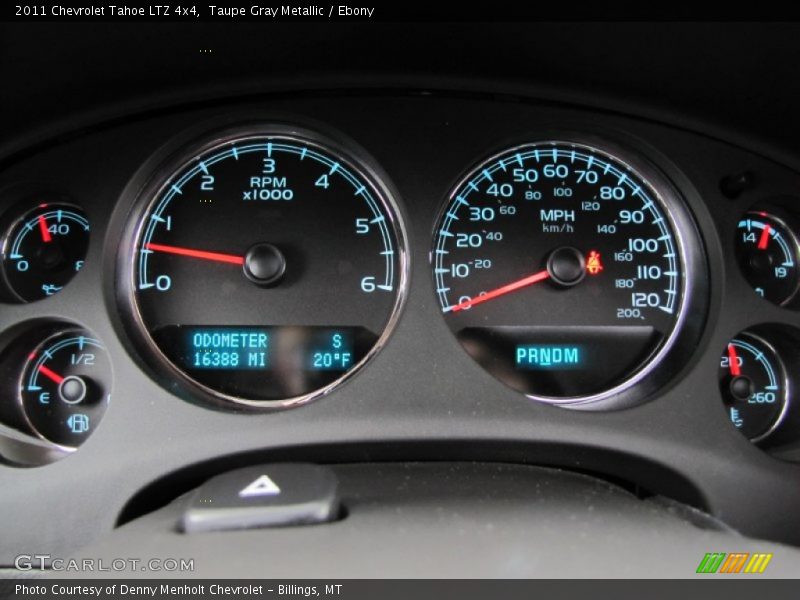 Taupe Gray Metallic / Ebony 2011 Chevrolet Tahoe LTZ 4x4