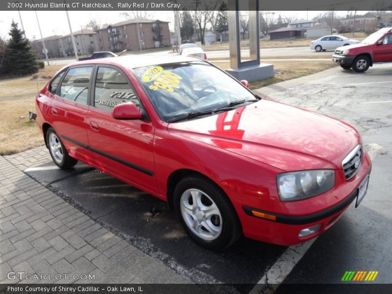 2002 Elantra GT Hatchback Rally Red
