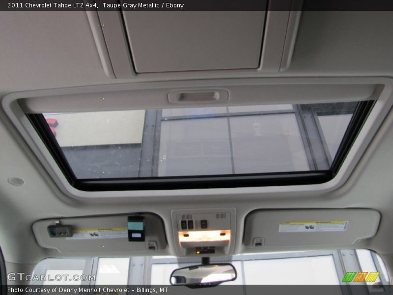 Taupe Gray Metallic / Ebony 2011 Chevrolet Tahoe LTZ 4x4