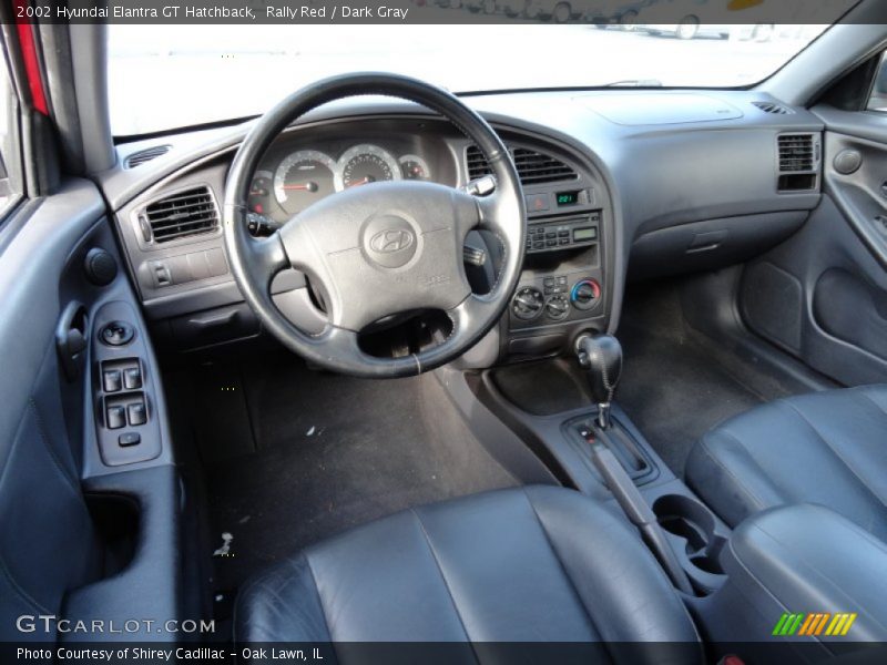  2002 Elantra GT Hatchback Dark Gray Interior