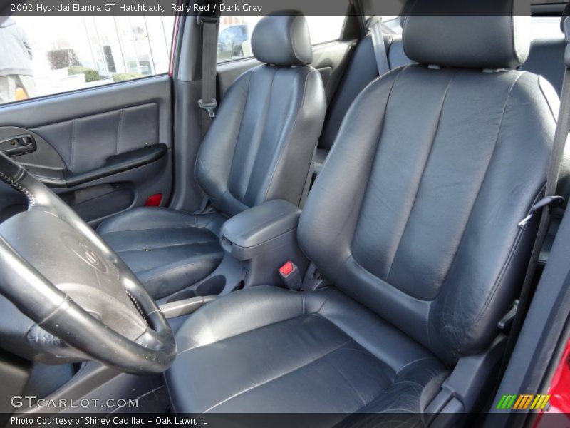  2002 Elantra GT Hatchback Dark Gray Interior