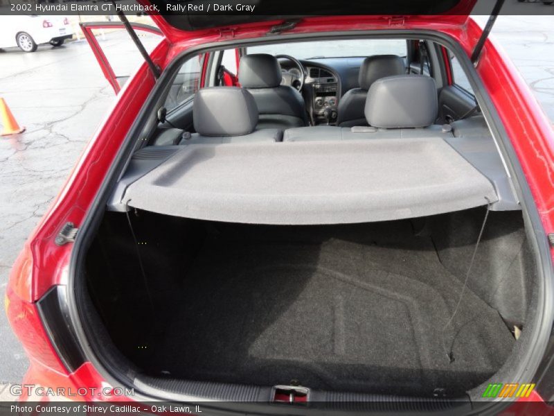Rally Red / Dark Gray 2002 Hyundai Elantra GT Hatchback