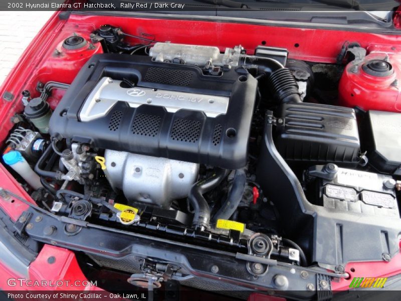  2002 Elantra GT Hatchback Engine - 2.0 Liter DOHC 16 Valve 4 Cylinder