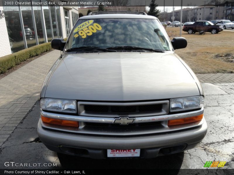 Light Pewter Metallic / Graphite 2003 Chevrolet Blazer LS 4x4