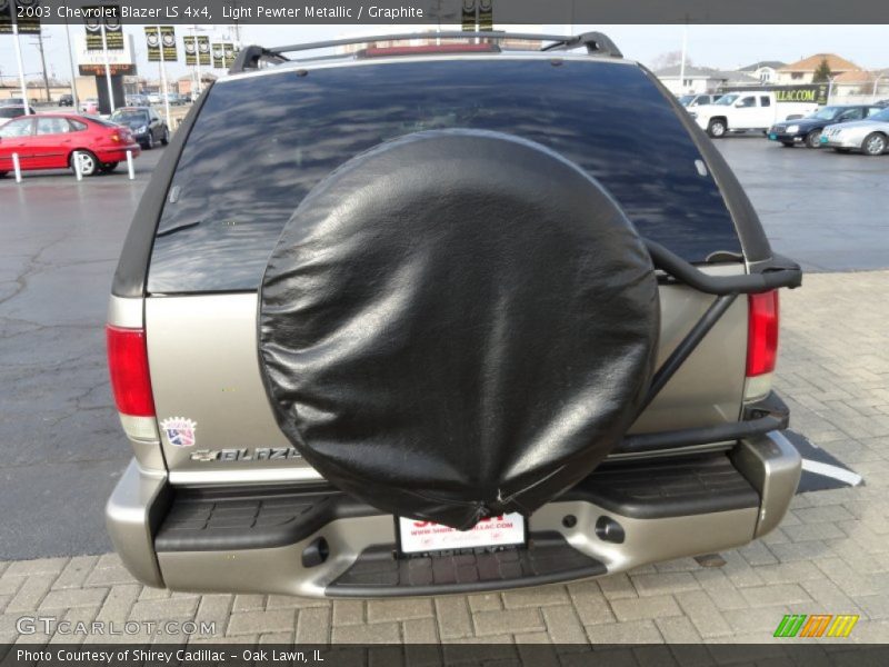 Light Pewter Metallic / Graphite 2003 Chevrolet Blazer LS 4x4