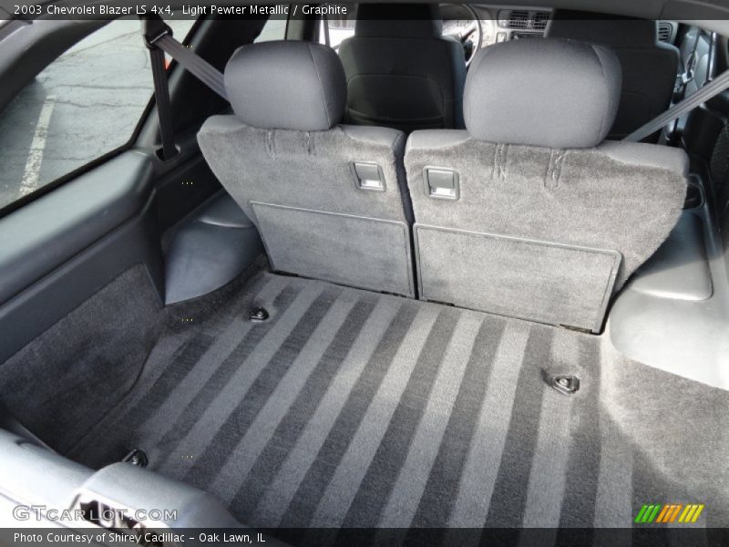 Light Pewter Metallic / Graphite 2003 Chevrolet Blazer LS 4x4