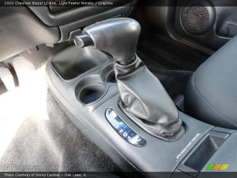 Light Pewter Metallic / Graphite 2003 Chevrolet Blazer LS 4x4