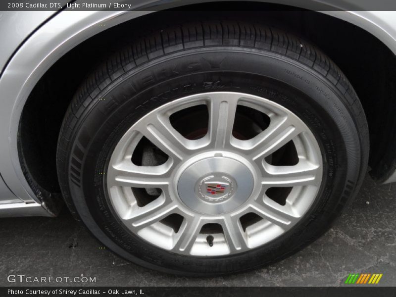 Light Platinum / Ebony 2008 Cadillac DTS