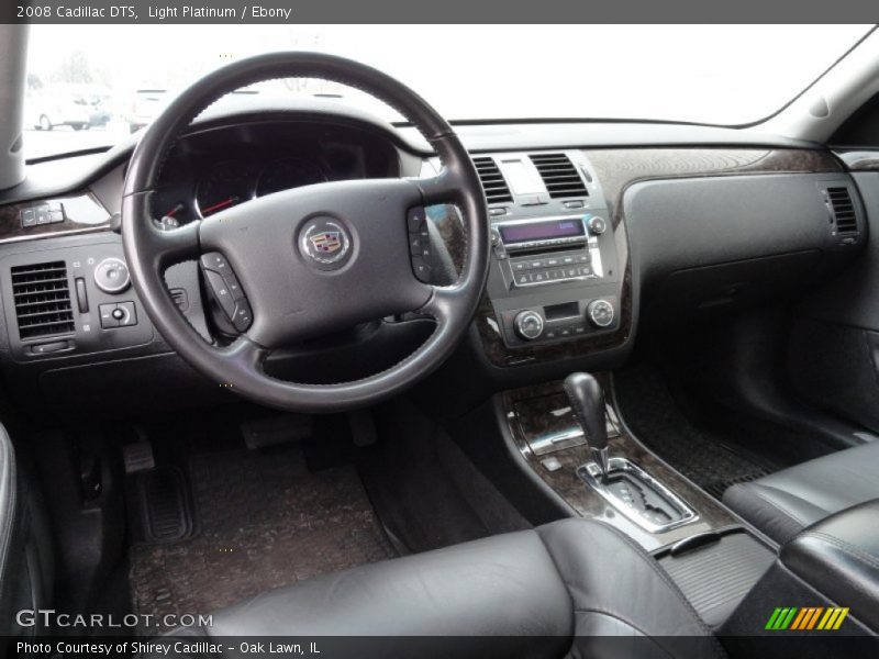 Light Platinum / Ebony 2008 Cadillac DTS