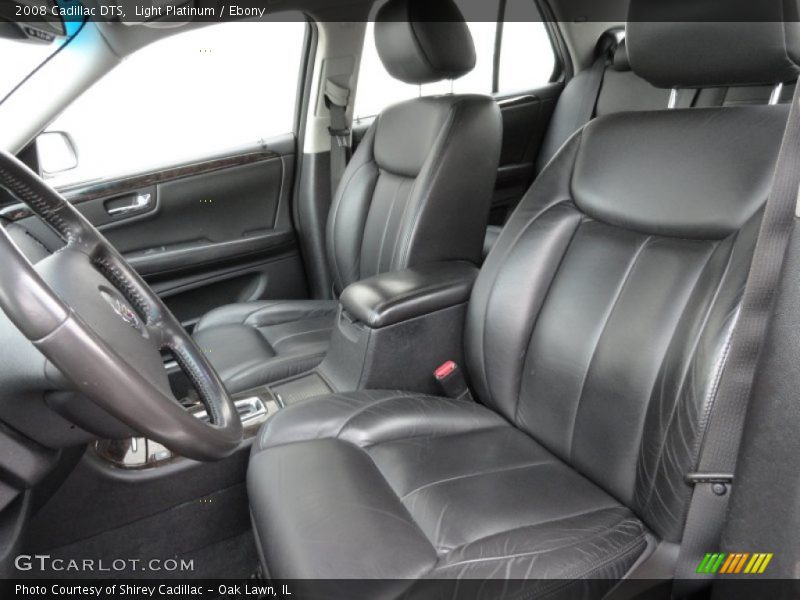 Light Platinum / Ebony 2008 Cadillac DTS