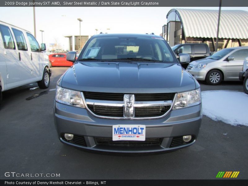 Silver Steel Metallic / Dark Slate Gray/Light Graystone 2009 Dodge Journey SXT AWD