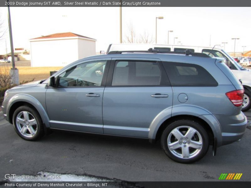 Silver Steel Metallic / Dark Slate Gray/Light Graystone 2009 Dodge Journey SXT AWD