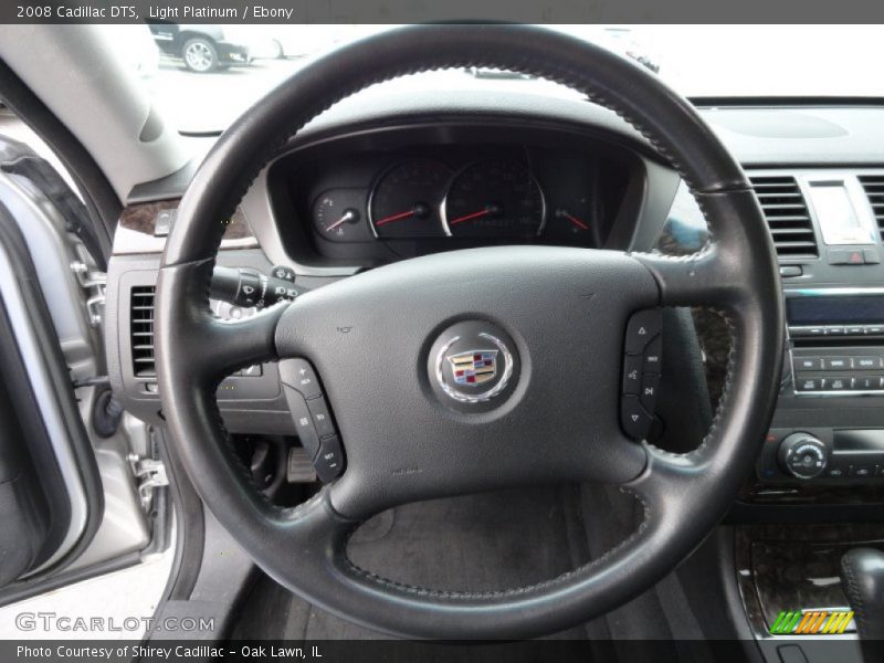 Light Platinum / Ebony 2008 Cadillac DTS