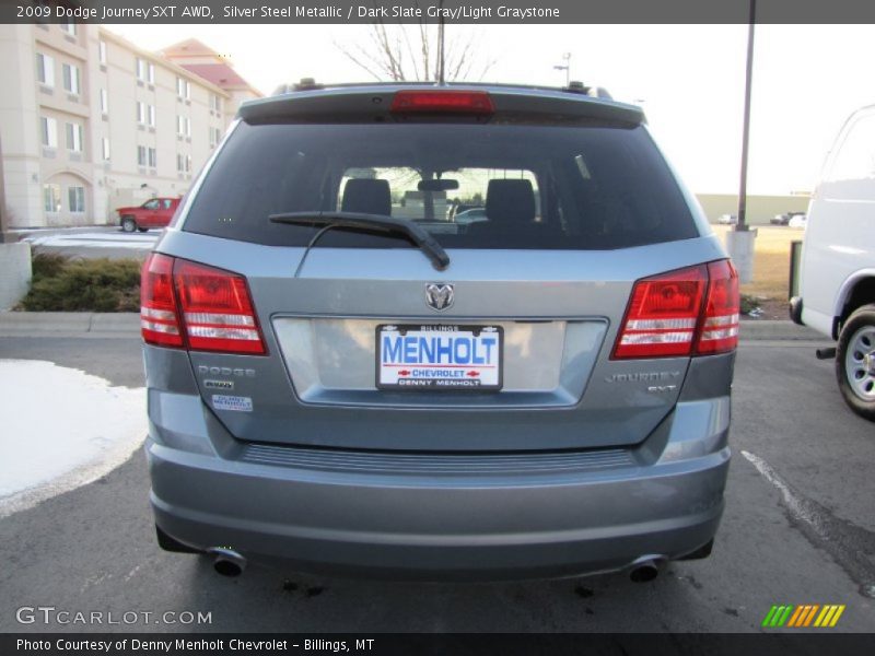 Silver Steel Metallic / Dark Slate Gray/Light Graystone 2009 Dodge Journey SXT AWD