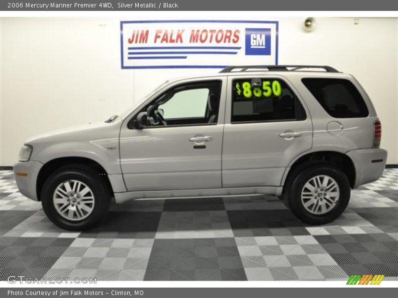 Silver Metallic / Black 2006 Mercury Mariner Premier 4WD