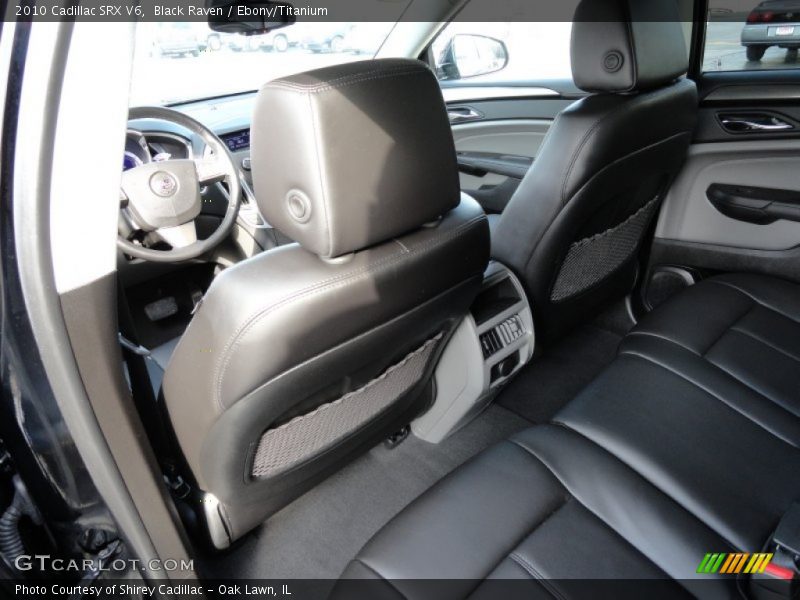 Black Raven / Ebony/Titanium 2010 Cadillac SRX V6