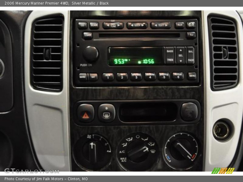 Silver Metallic / Black 2006 Mercury Mariner Premier 4WD