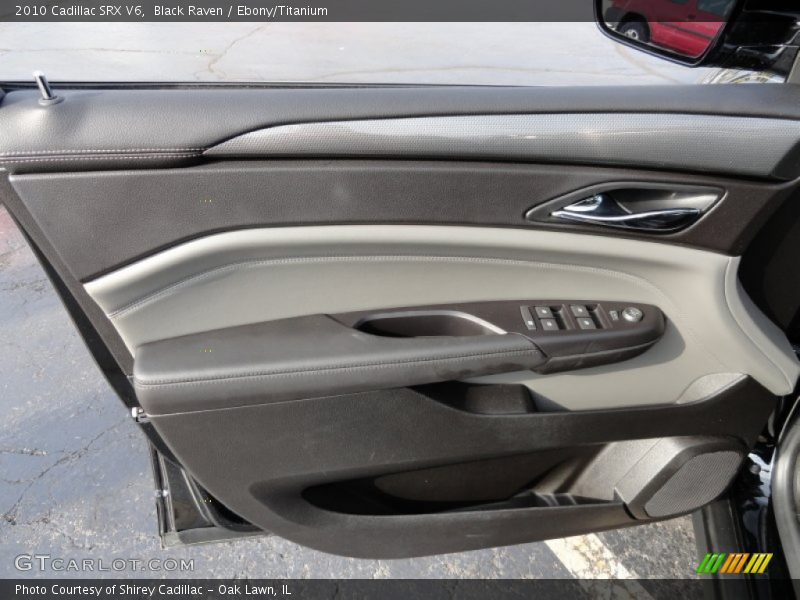 Black Raven / Ebony/Titanium 2010 Cadillac SRX V6