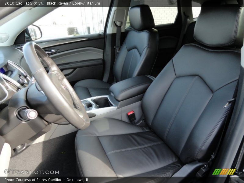 Black Raven / Ebony/Titanium 2010 Cadillac SRX V6