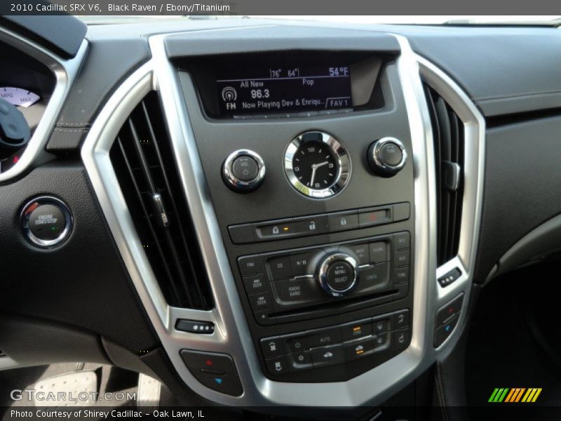 Black Raven / Ebony/Titanium 2010 Cadillac SRX V6