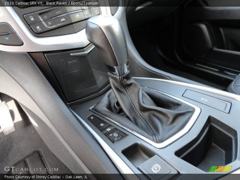 Black Raven / Ebony/Titanium 2010 Cadillac SRX V6
