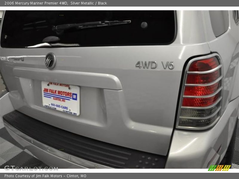 Silver Metallic / Black 2006 Mercury Mariner Premier 4WD