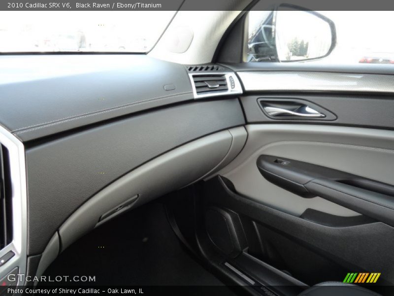 Black Raven / Ebony/Titanium 2010 Cadillac SRX V6