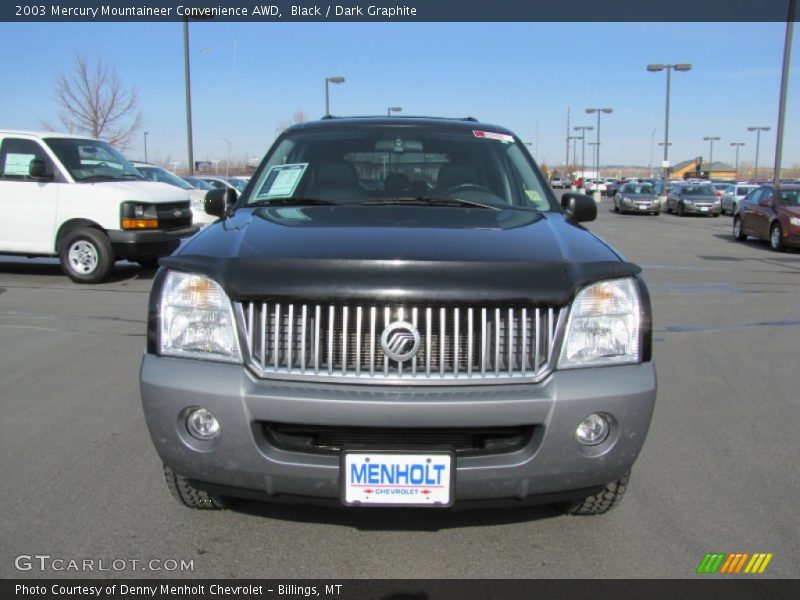 Black / Dark Graphite 2003 Mercury Mountaineer Convenience AWD