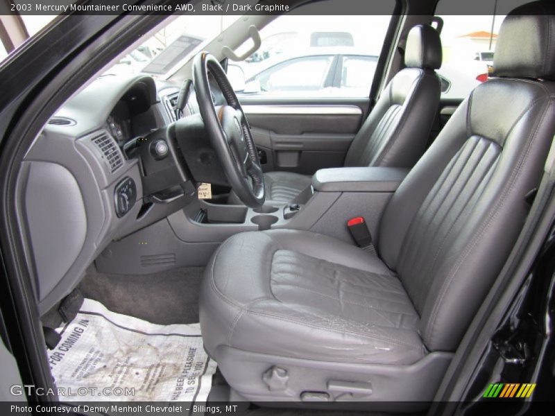Black / Dark Graphite 2003 Mercury Mountaineer Convenience AWD