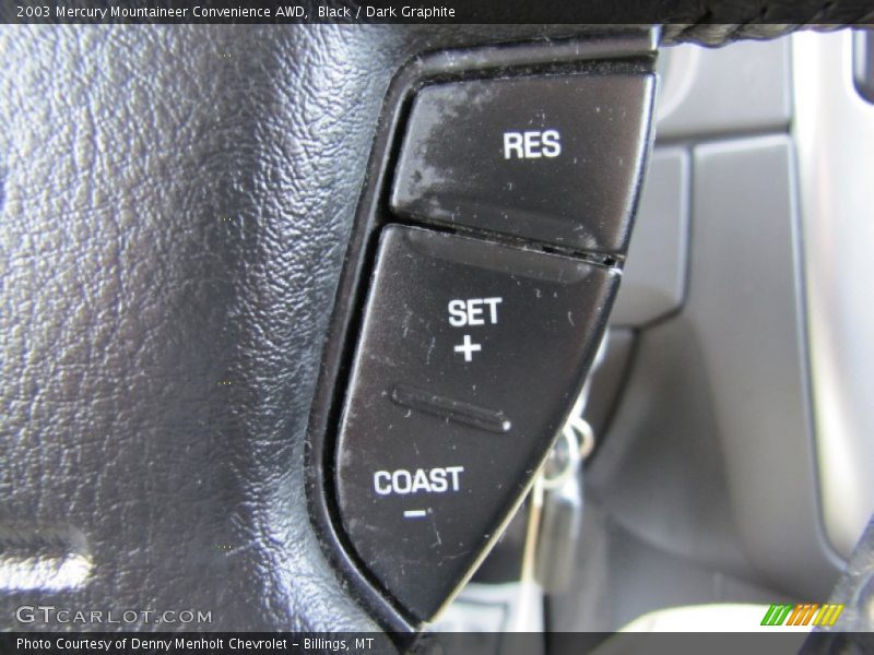 Black / Dark Graphite 2003 Mercury Mountaineer Convenience AWD