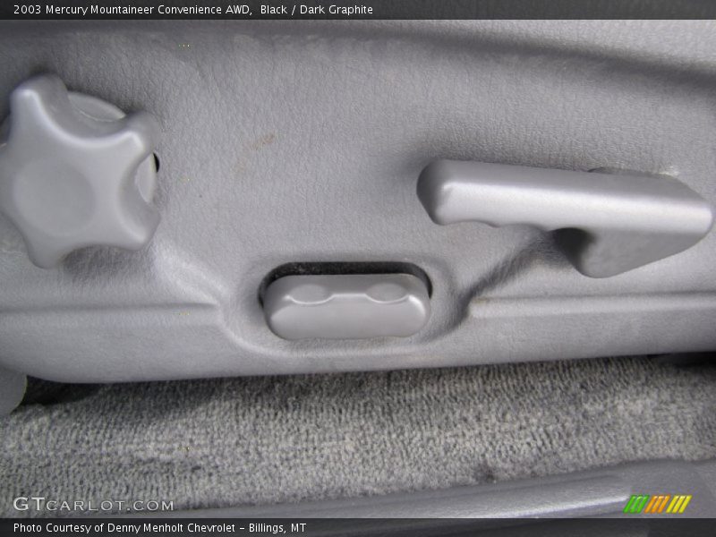Black / Dark Graphite 2003 Mercury Mountaineer Convenience AWD