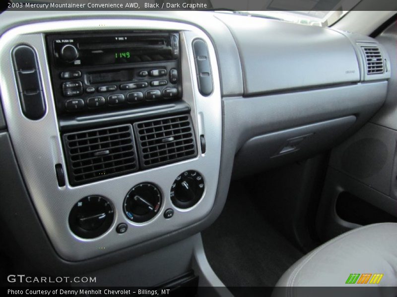 Black / Dark Graphite 2003 Mercury Mountaineer Convenience AWD