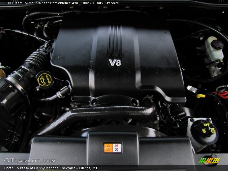 Black / Dark Graphite 2003 Mercury Mountaineer Convenience AWD