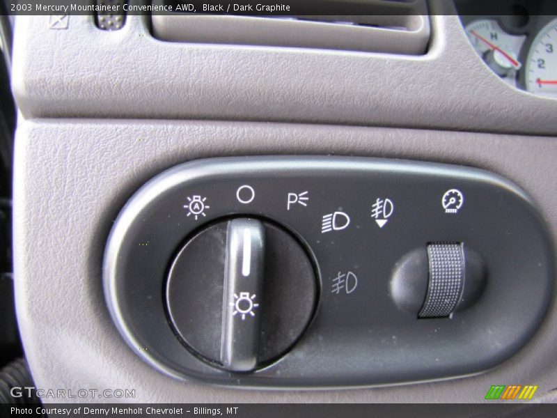 Black / Dark Graphite 2003 Mercury Mountaineer Convenience AWD