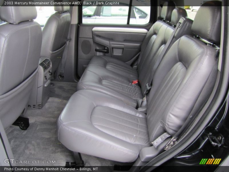 Black / Dark Graphite 2003 Mercury Mountaineer Convenience AWD