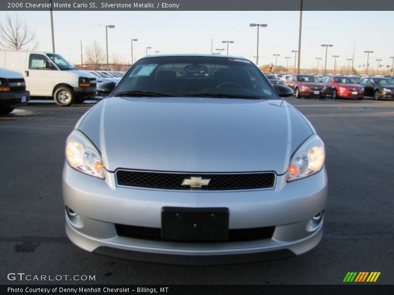 Silverstone Metallic / Ebony 2006 Chevrolet Monte Carlo SS
