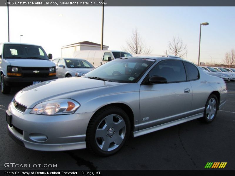 Silverstone Metallic / Ebony 2006 Chevrolet Monte Carlo SS