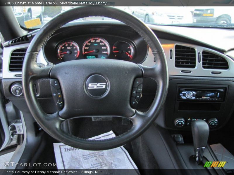 Silverstone Metallic / Ebony 2006 Chevrolet Monte Carlo SS
